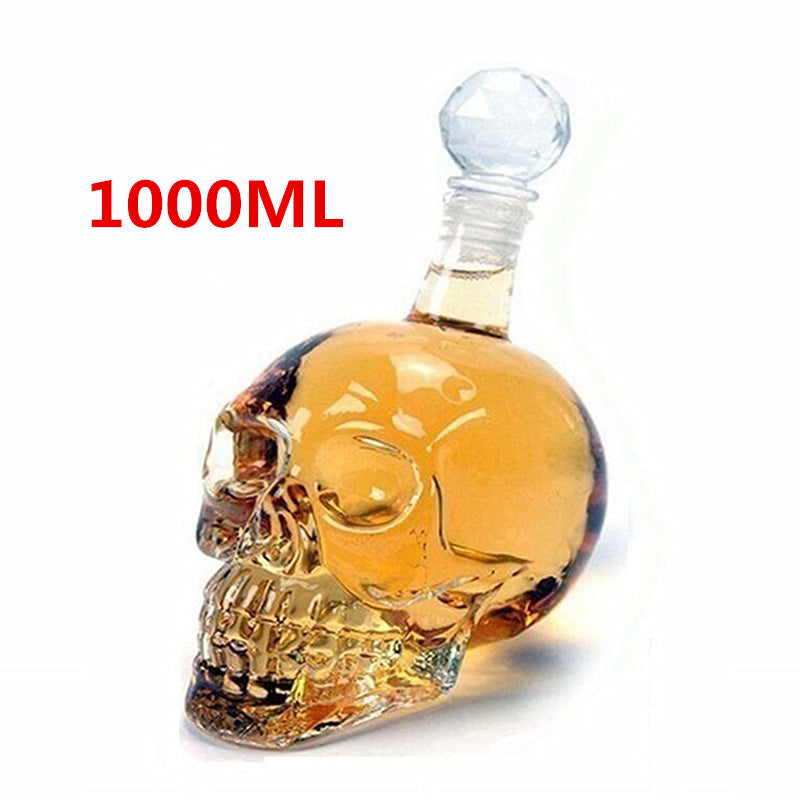 Skull Skull Double Transparent Glass Mostore.com