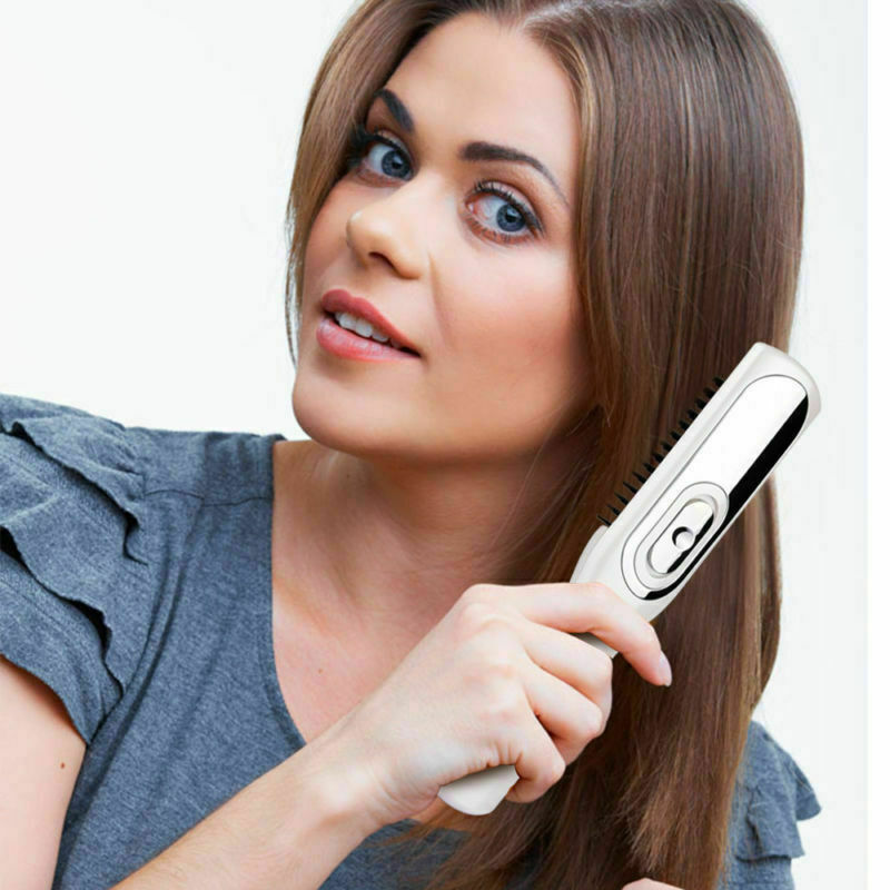 Electric Laser Infrared Anti Hair Loss Comb Vibration Scalp Massager Hair Brush Hair Scalp Massage Comb Hairbrush Bristle Nylon Women Wet Dry Curly Detangle Hair Brush Salon Hairdressing Mostore.com