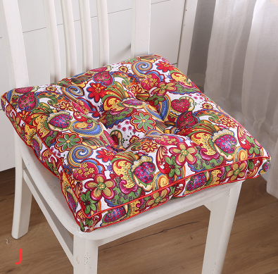Pearl Cotton Printed Three-dimensional Tatami Cushion Mostore.com