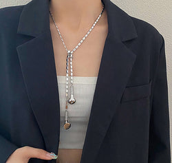 Leisure And Freely Adjustable Earphones Trendy Cool Punk Necklace Mostore.com