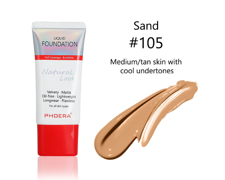 Matte, Silky, Tube Liquid Foundation, Ladies Products Mostore.com