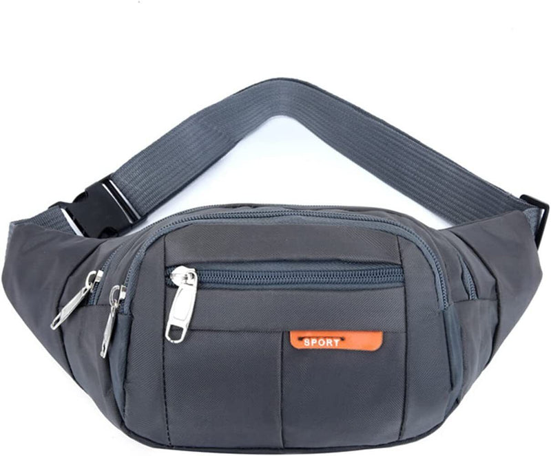 Men Women Fanny Pack Belt Waist Bag Cross Body Sling Shoulder Travel Sport Pouch Mostore.com