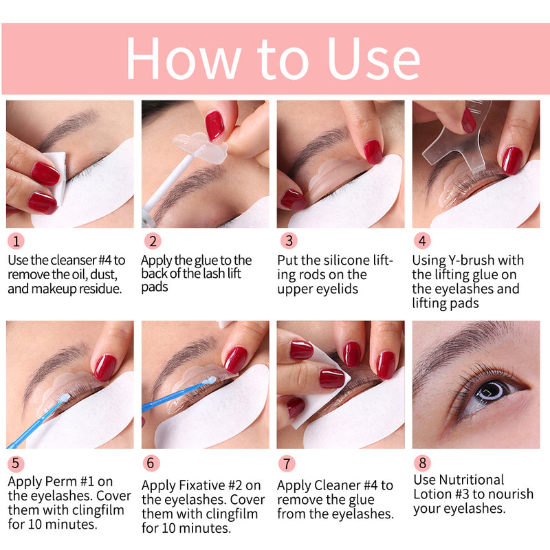 Dropshipping ICONSIGN Lash Lift Kit Lash Lifiting Eyelash Perming Kit Lash Curling Enhancer Eyes Makeup Can Do Your Logo Mostore.com