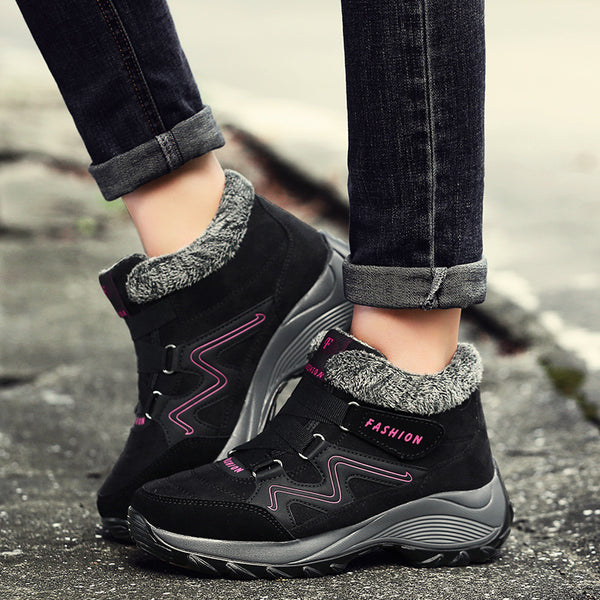 Hiking Shoes For Women Real Leather Non-Slip Outdoor Hiking Boots Trekking Shoes Waterproof Sport Sneakers Camping Sport Shoes Mostore.com