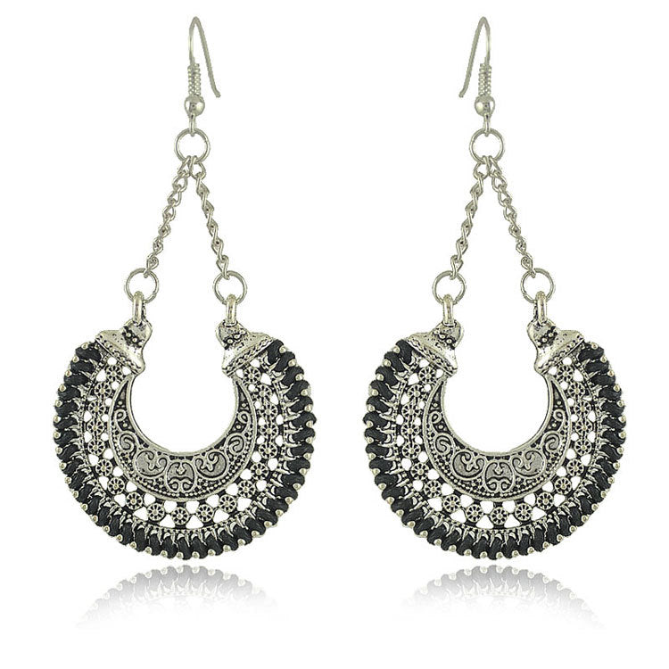 Bohemian vintage earrings Mostore.com