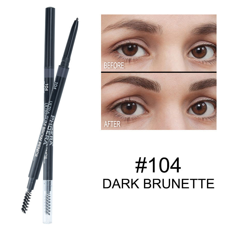 PHOERA New 5 Color Thin Eyebrow Pencil Mostore.com