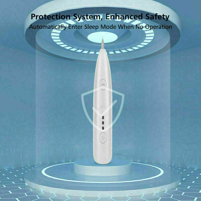 Ion Laser Freckle Skin Mole Dark Spot Remover Face Wart Tag Tattoo Removal Pen Mostore.com