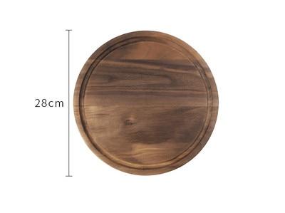 Black Walnut Wood Cutting Board Creative Whole Tray Fruit Chopping Cutting Board Wood Chopping Blocks For Kitchen Mostore.com