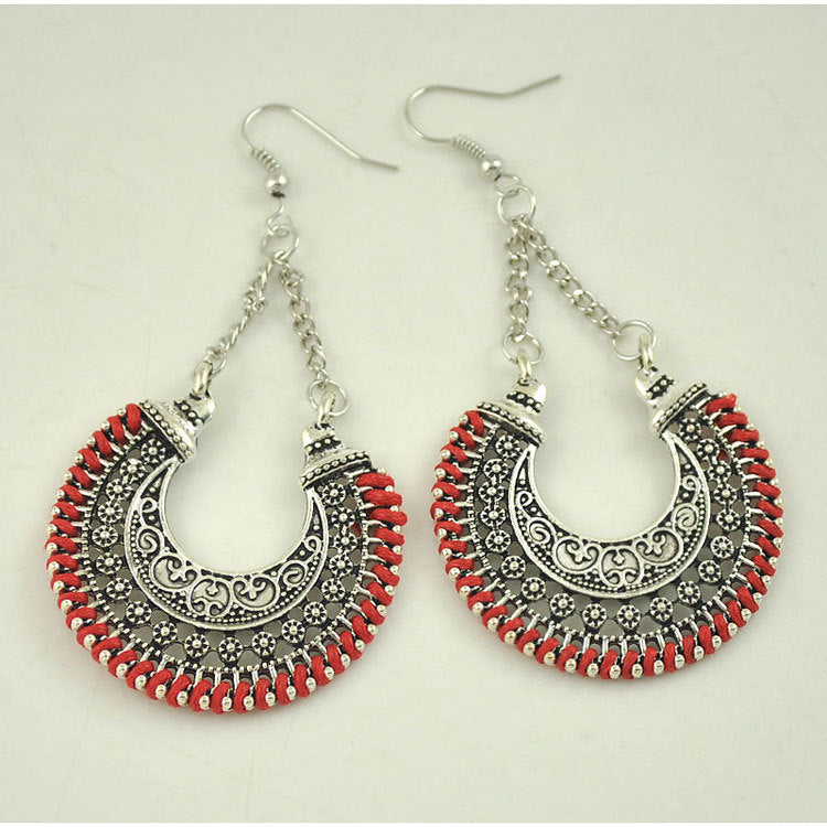 Bohemian vintage earrings Mostore.com