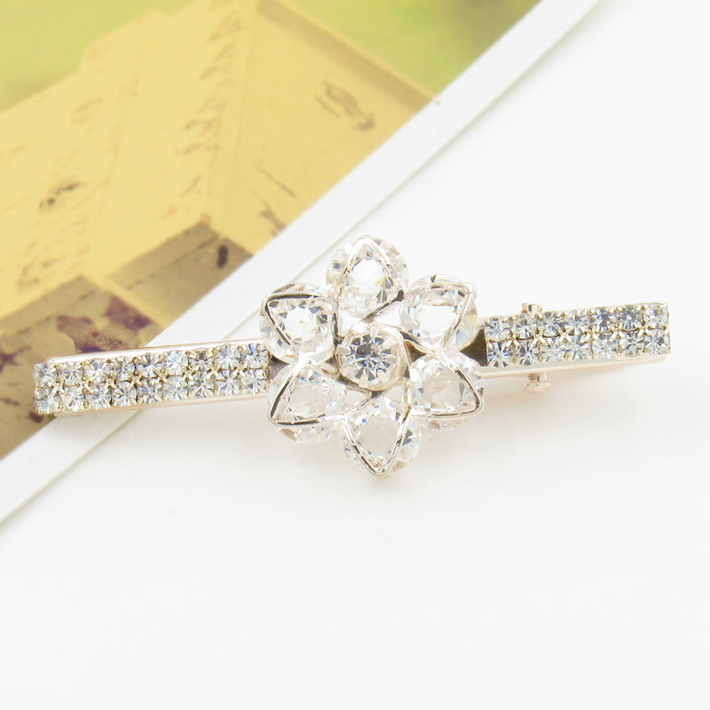 Korean Hair Accessories Rhinestone Bangs Clip