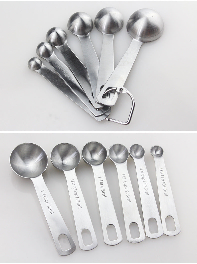 Stainless Steel Kitchen Seasoning Measuring Spoons Mostore.com