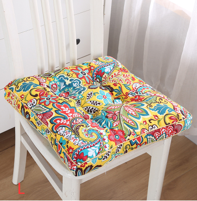 Pearl Cotton Printed Three-dimensional Tatami Cushion Mostore.com