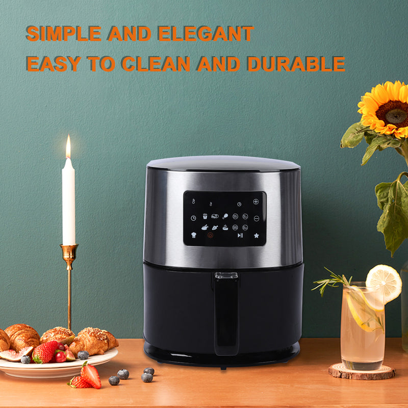 6L 1700W Digital Screen Air Fryer US Plug Mostore.com