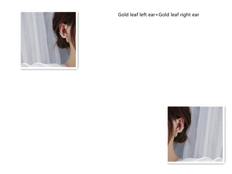 Korea Diamond Butterfly Ear Hook Without Pierced Bone Clip Mostore.com
