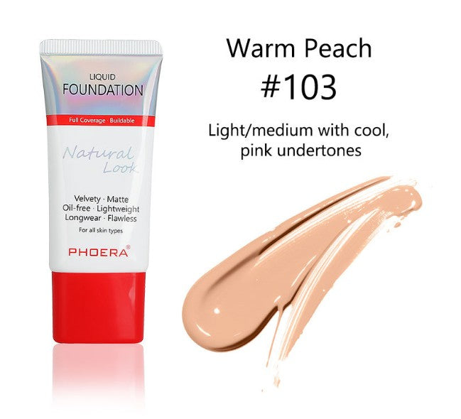 Matte, Silky, Tube Liquid Foundation, Ladies Products Mostore.com