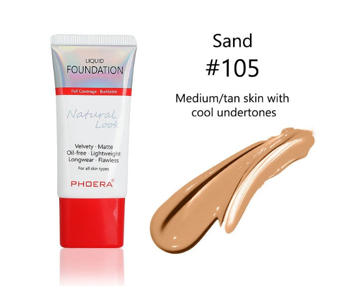 Matte, Silky, Tube Liquid Foundation, Ladies Products Mostore.com