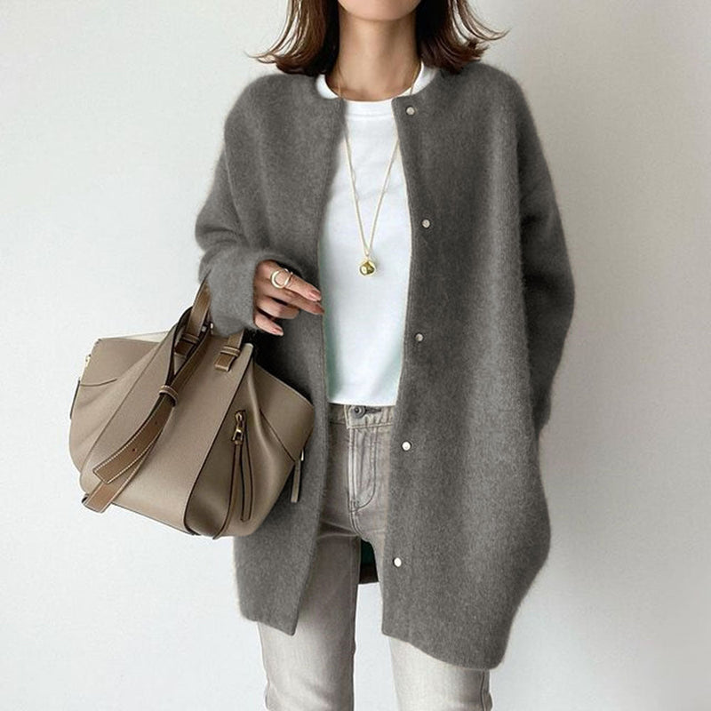 Soft Knitted Coat For Slimming Sense Of Design Women Cardigans Loose Jacket Autumn And Spring American Varieties