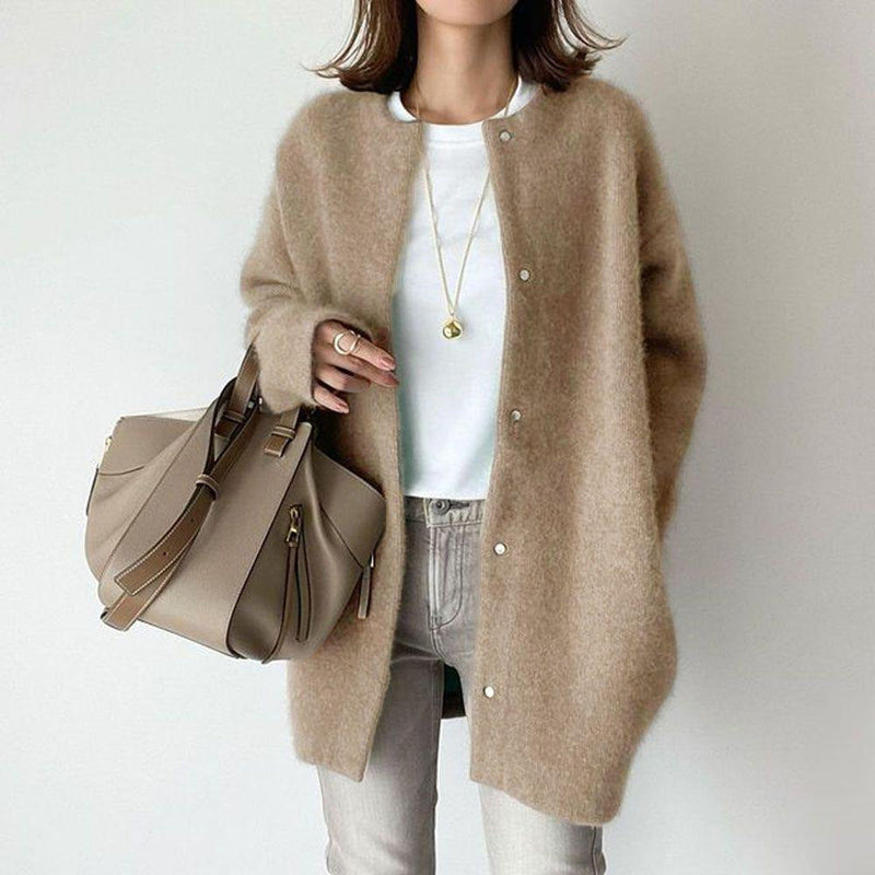 Soft Knitted Coat For Slimming Sense Of Design Women Cardigans Loose Jacket Autumn And Spring American Varieties