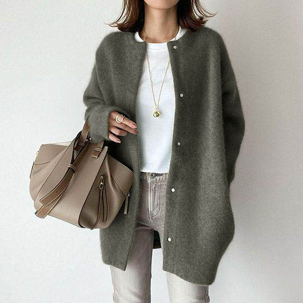 Soft Knitted Coat For Slimming Sense Of Design Women Cardigans Loose Jacket Autumn And Spring American Varieties