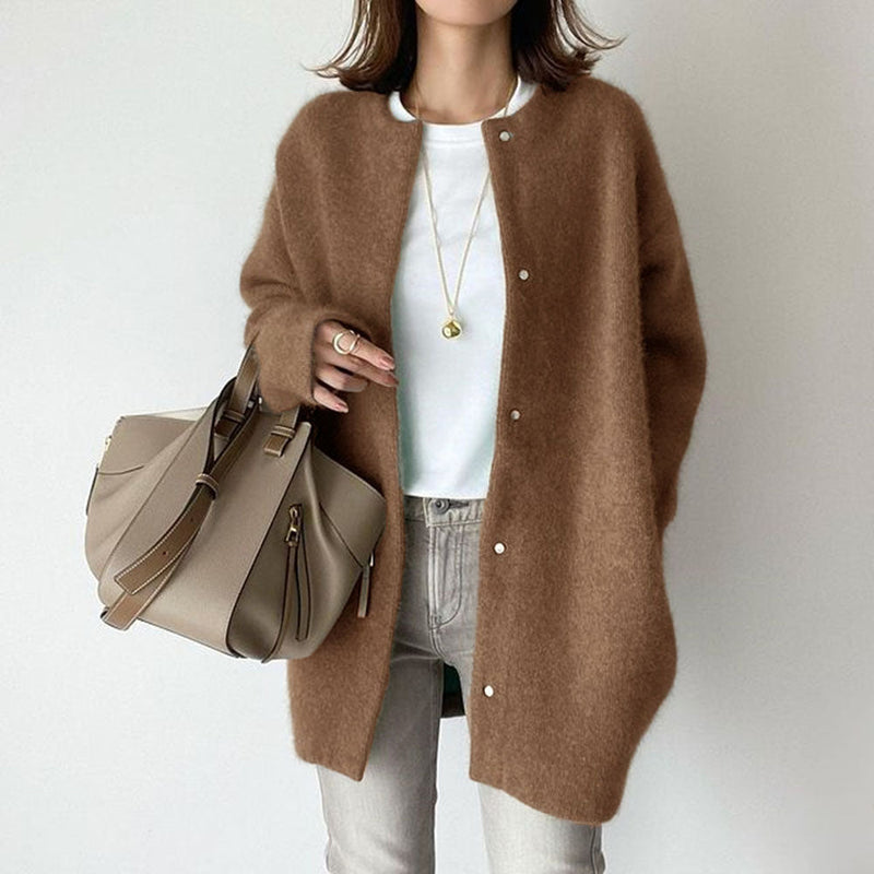 Soft Knitted Coat For Slimming Sense Of Design Women Cardigans Loose Jacket Autumn And Spring American Varieties