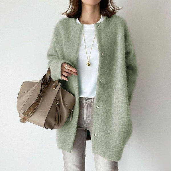 Soft Knitted Coat For Slimming Sense Of Design Women Cardigans Loose Jacket Autumn And Spring American Varieties