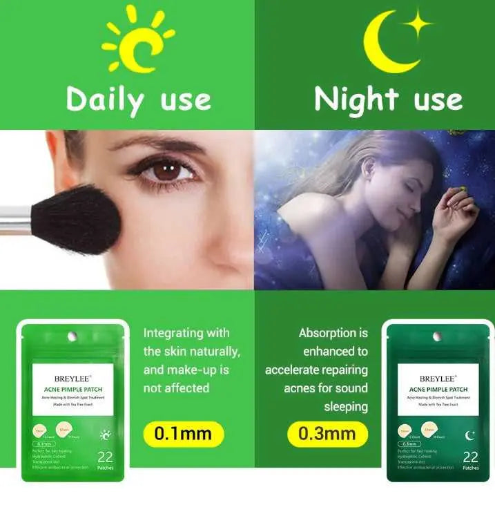 Tea Tree Acne Patch Fades Acne Marks and Ultra-thin Mostore.com