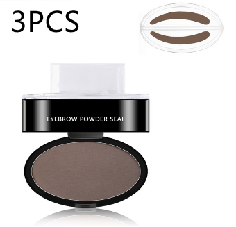 Eyebrow Powder Stamp Tint Stencil Kit Cosmetics Professional Makeup Waterproof Eye Brow Stamp Lift Eyebrow Enhancers Stencil Kit Click in Shop