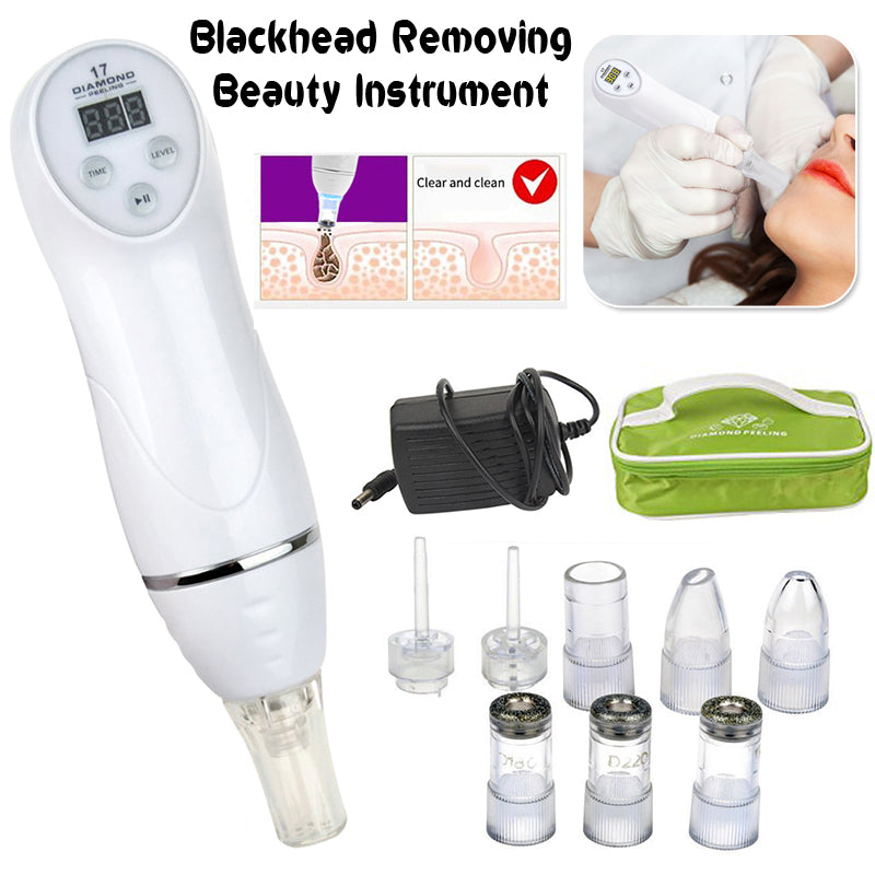 Portable Digital Microdermabrasion Diamond Dermabrasion Pen Vacuum Massage Skin Peeling Beauty Equipment Mostore.com