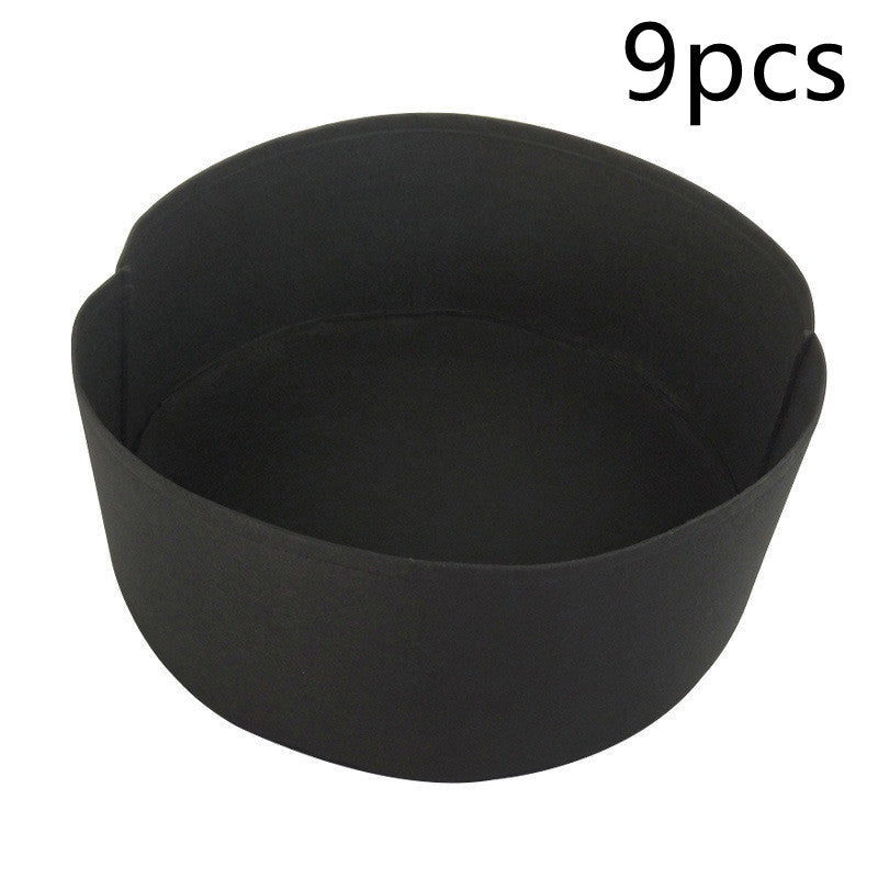 Garden Raised Bed Round Planting Container Grow Bags Fabric Planter Pot For Plants Nursery Pot Mostore.com