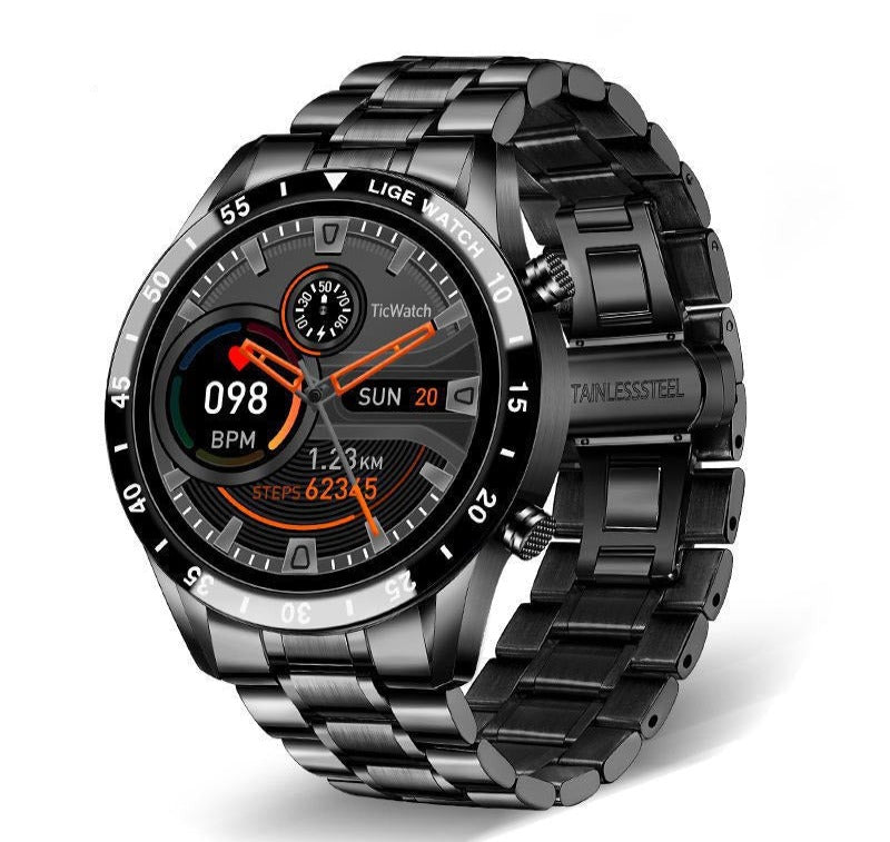 Smart Pedometer Heart Rate Blood Oxygen Detection Watch Mostore.com
