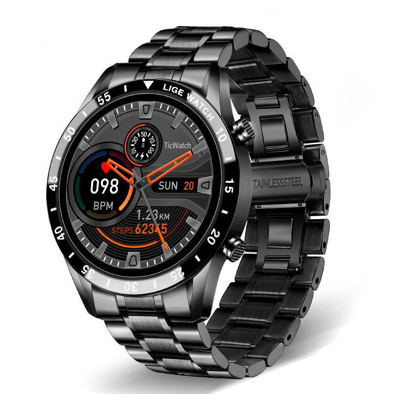 Smart Pedometer Heart Rate Blood Oxygen Detection Watch Mostore.com