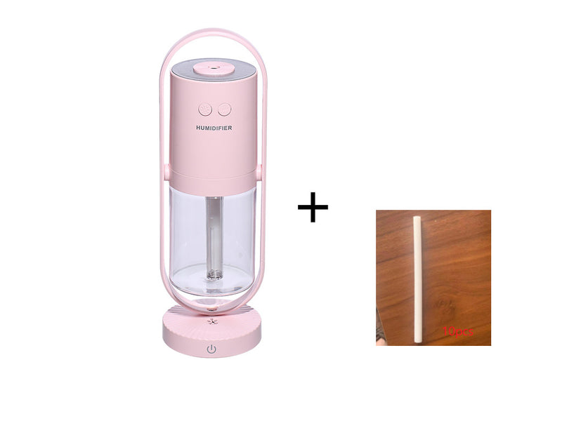 Magic Negative Air Ion Humidifier  Ultrasonic Essential Oil Diffuser Cool Mist Air Purifier 7 Color Lights Mostore.com