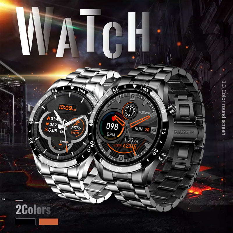 Smart Pedometer Heart Rate Blood Oxygen Detection Watch Mostore.com