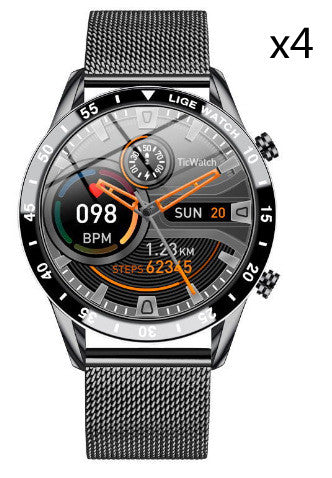 Smart Pedometer Heart Rate Blood Oxygen Detection Watch Mostore.com