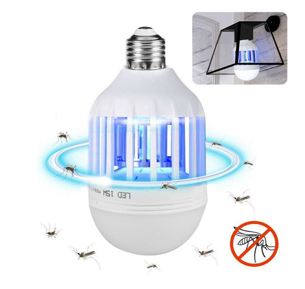 Bug Zapper Light Bulb Mosquito Lamp Fly Trap Killer Indoor Outdoor Insect E26 E27 American Varieties