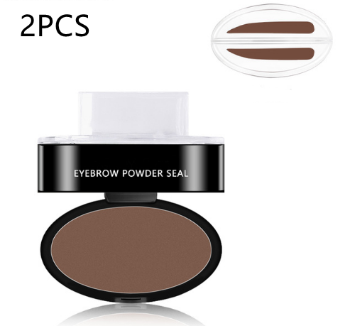 Eyebrow Powder Stamp Tint Stencil Kit Cosmetics Professional Makeup Waterproof Eye Brow Stamp Lift Eyebrow Enhancers Stencil Kit Click in Shop