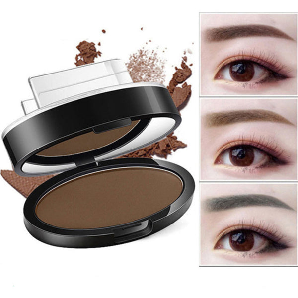 Eyebrow Powder Stamp Tint Stencil Kit Cosmetics Professional Makeup Waterproof Eye Brow Stamp Lift Eyebrow Enhancers Stencil Kit Click in Shop