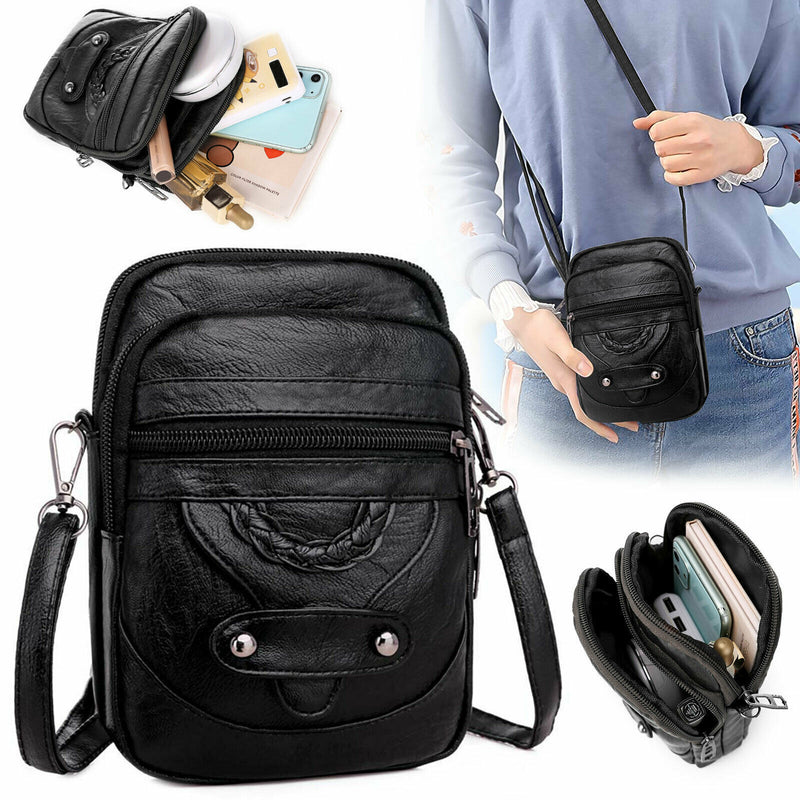 Small Cell Phone Purse Wallet Shoulder Bag Case Cross-body Pouch Handbag Women Mostore.com