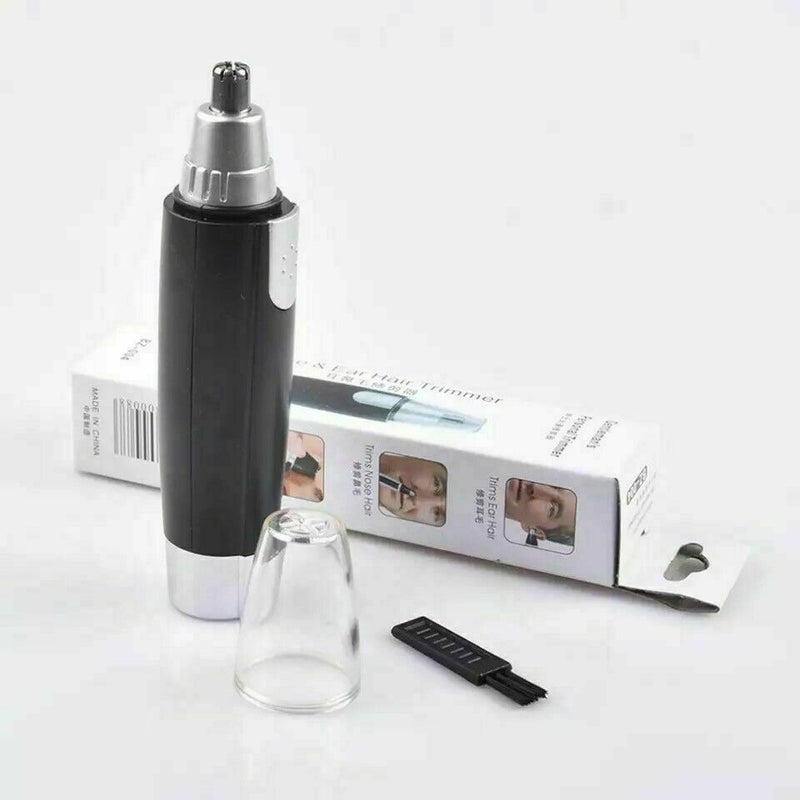 Electric Nose Ear Hair Trimmer Eyebrow Shaver Clipper Groomer Cleaner Unisex Electric Nose Hair Trimmer Portable Ear Hair Removal Painless Nose Hair Clipper with LED Light for Men and Women Mostore.com