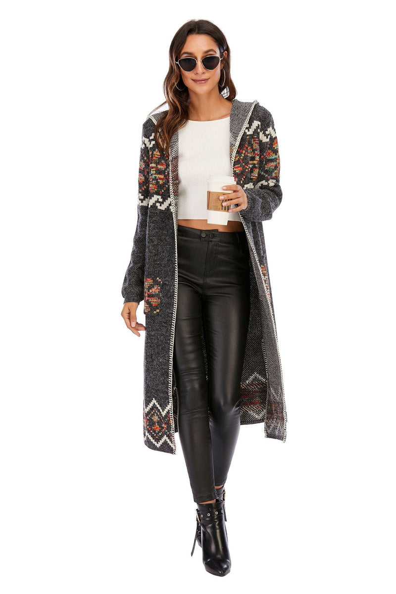 Sweater Large Coat Cardigan Sweater American Varieties