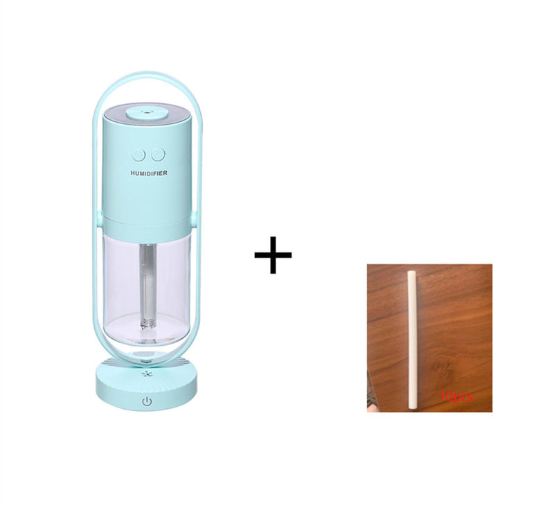 Magic Negative Air Ion Humidifier  Ultrasonic Essential Oil Diffuser Cool Mist Air Purifier 7 Color Lights Mostore.com