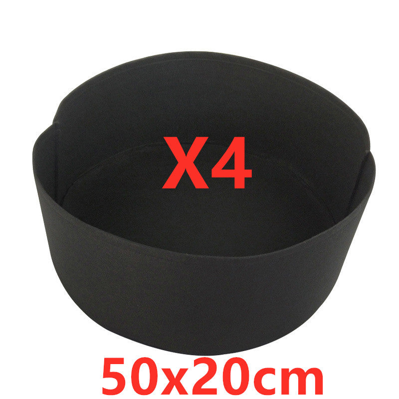 Garden Raised Bed Round Planting Container Grow Bags Fabric Planter Pot For Plants Nursery Pot Mostore.com