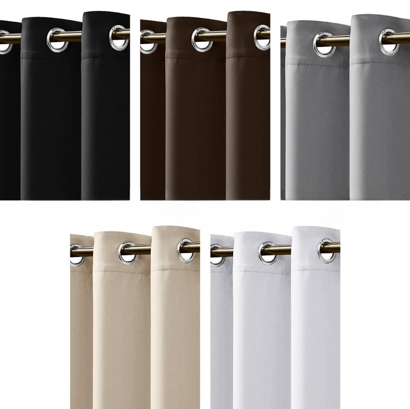 Solid Color Outdoor Waterproof And Sun Protection UV Protection High Precision Black Silk Shading Curtain CJ