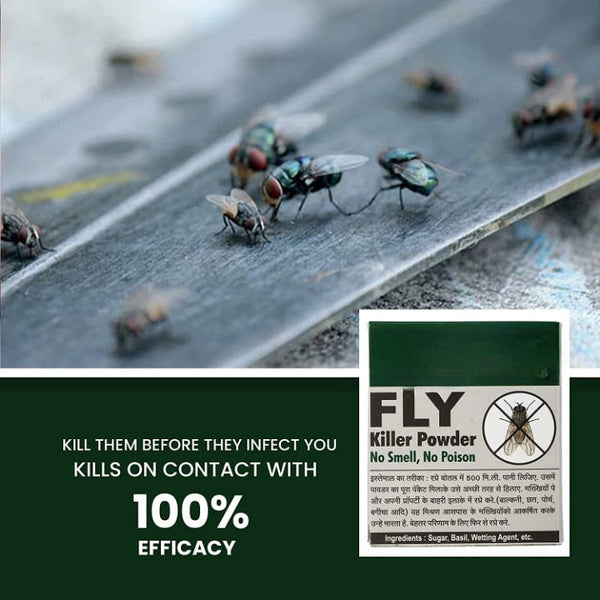Fly Killer Powder Pack Of 5 Box Cockroach Killer Powder Roach Killer Herbal Organic Pesticides Insecticide Cockroach Repellent Wholesale Kitchen Office Bedroom Pet Safe Odourless Non Toxic American Varieties