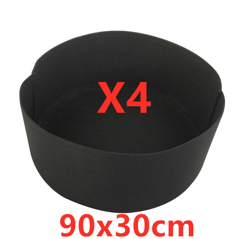 Garden Raised Bed Round Planting Container Grow Bags Fabric Planter Pot For Plants Nursery Pot Mostore.com