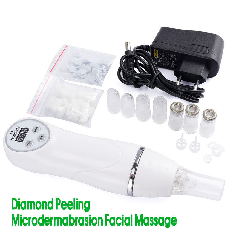 Portable Digital Microdermabrasion Diamond Dermabrasion Pen Vacuum Massage Skin Peeling Beauty Equipment Mostore.com
