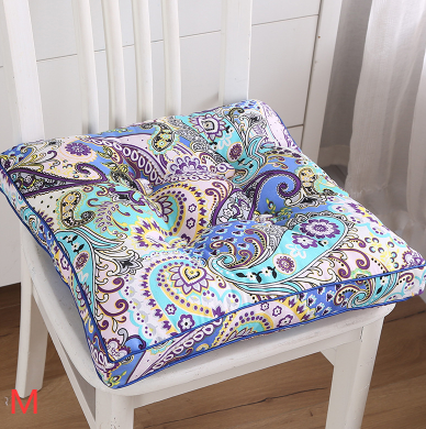 Pearl Cotton Printed Three-dimensional Tatami Cushion Mostore.com