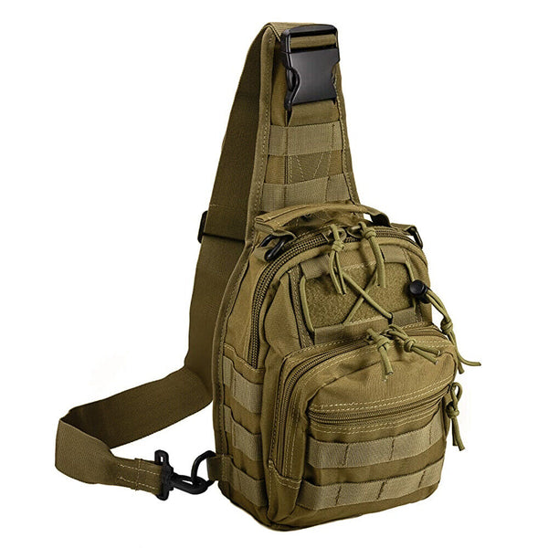 Tactical Chest Bag Backpack Military Sling Shoulder Fanny Pack Cross Body Pouch Mostore.com