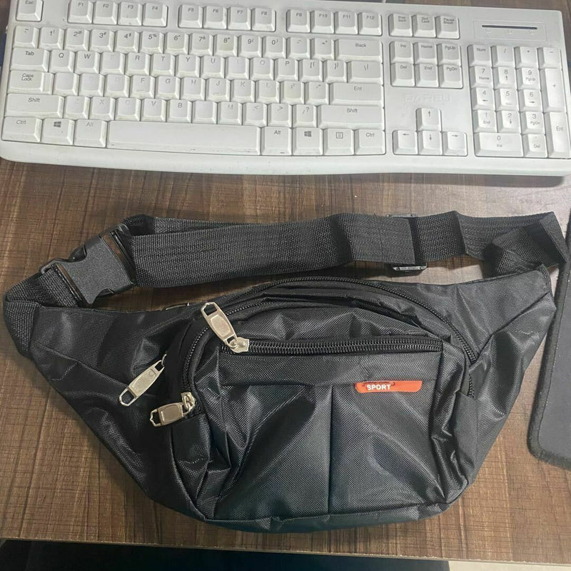 Waist Bag Fanny Pack For Men Women Hip Belt Bum Pouch Sport Travel Purse Unisex Mostore.com