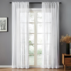 Modern And Simple Pure Color Cotton And Linen Window Screen CJ